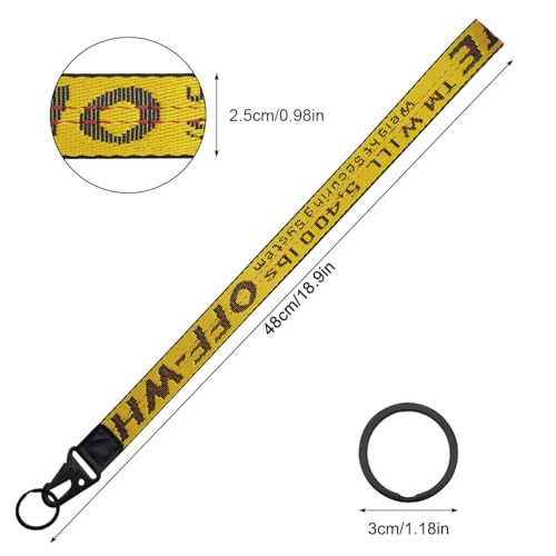 Image of maxin Classic Keychain Fashion Keychains Lanyard,Compatible Wristlet Strap for Key,Keys accessorie for Women & Men