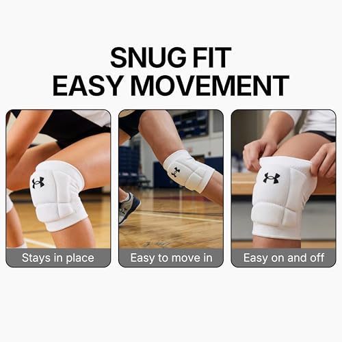 Under Armour UA Armour 3 Volleyball Knee Pads White Medium by Under Armour - Used condition - Image 5