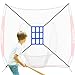 Baseball Softball Throwing Net - Portable Training Net for Batting, Throwing and Field, Baseball Stop Net for Hitting Practice and Throwing, Training Accessories