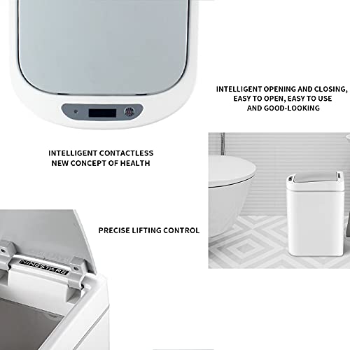 7L Automatische inductie Smart Prullenbak Huishoudelijke Opslag Bin Badkamer Toilet Slaapkamer Waterdicht Prullenbak… - Image 6