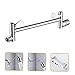 DIYEAH Djustable Shower Head Extension Arm 1 Set Stainless Shower Arm Bathroom Shower Extender Smooth Water Flow No Tools Needed