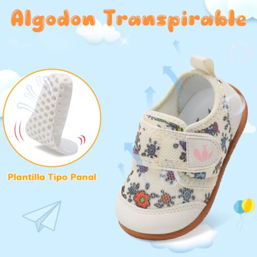 Image of FEETCITY Baby First Walking Shoes Boys Girls Infant Crib Shoes Breathable | Anti-Slip Flexible Lightweight Breathable indoor outdoor sports school walking Activities Travel