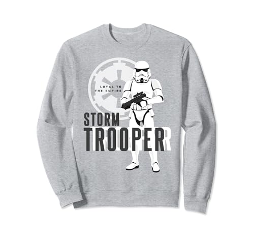 Image of Star Wars Storm Trooper Loyalty Text Portrait Sweatshirt