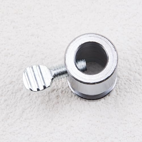 WSDMAVIS 2Pcs Iron Grill Bushing Rotisserie Roller Easy Clean Spit Rod Accessory Grilling Rod Bolt for Enhanced BBQ Experience