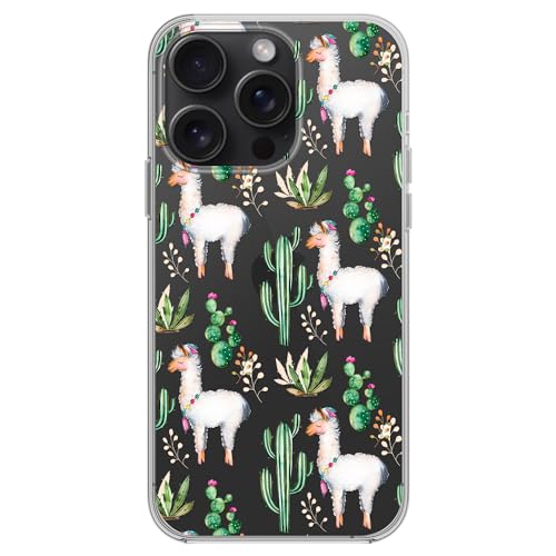 Coque iPhone 15 Pro dessin animé idée cadeau mignon motif cactus - 2