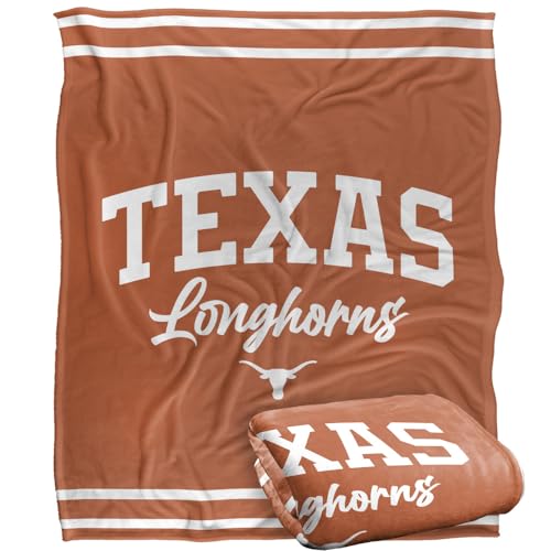 University of Texas Blanket, 50"x60" Longhorn Stripes Silky Touch Super Soft Throw Blanket