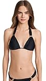 ViX Paula Hermanny Women's Bia Bikini Top, Black, L