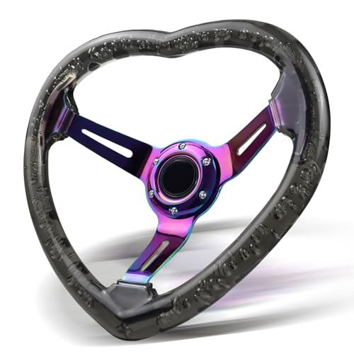 VOONKE Universal Racing/Golf Steering Wheel, 13.8