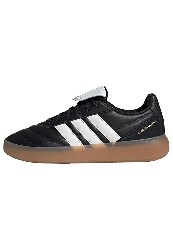adidas Men's Barreda Mundial, Black/White/Gum, 11.5 by adidas - Used condition - US$41.35