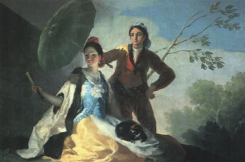 Pintura Murales Decor El Parasol de Francisco de Goya con Acabado Premium 60x90