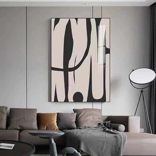 Affiche art abstrait 50x70cm toile murale salon XINBAO