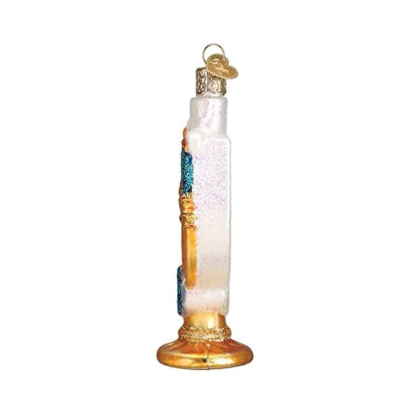 Old world christmas ornaments hanukkah glass blown ornaments for christmas tree menorah  urban country home decor