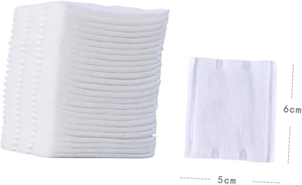 220 Piece Cotton Facial Pads for Makeup Removal with Storage Bag image 2