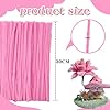 Pipe Cleaners Crafts,Craft Supplies,200PCS Pipe Cleaner Arts and Crafts,Chenille Stems Art Supplies for Projects Creative DIY Room Decor,Pink Handmade Flower Cute Valentine's Day Gift,Squishy Toys #1