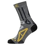 Jack Wolfskin Unisex Pro Classic Cut Trekkingsocken, dark grey, 42 EU