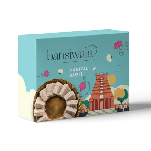 Best Indian Sweets to Make for Festive Guests 16 Bansiwala | Coconut Barfi | 200g | Traditional South Indian Mitha...