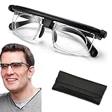 Reading Magnifier Glasses with Adjustable Magnification – Non-Prescription Reading Aid for Books, Screens & Daily Tasks – Lightweight, Unisex (1pcs)