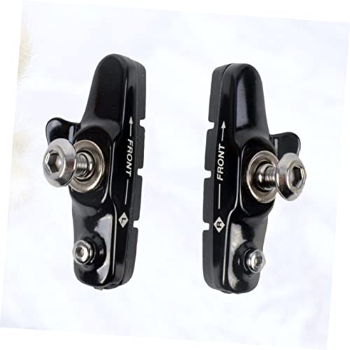 CLISPEED 2 Pares De Sapatas De Freio Para Bicicleta C C C-Brake - Pastilhas De Quadro Bmx Preto Para