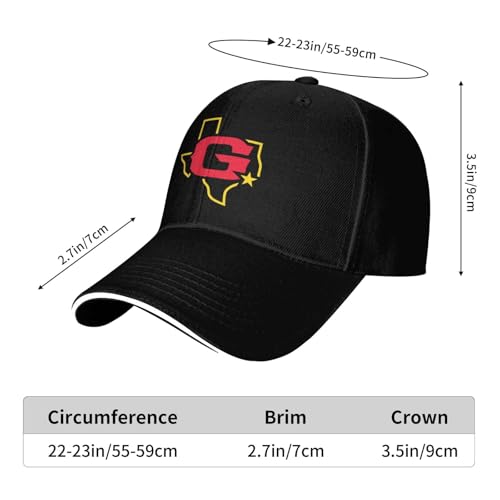 Houston Gamblers Hat Classic Adjustable Cap miniatura 5
