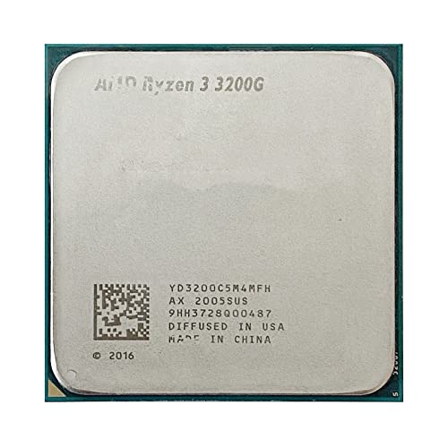 3200g R3 3200G 3.6 gHz Quad-Core Quad-Thread 65W CPUvZbT L3 = 4M YD3200C5M4MFH\PbgAM4