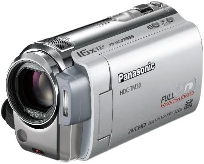 【整備済み品】パナソニック デジタルハイビジョンビデオカメラ プラチナシルバー HDC-TM30-S