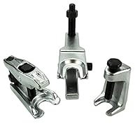 HASKYY 3 tlg Set Spurstangenkopf Ausdrücker Universal Kugelgelenkabzieher Traggelenk Abzieher