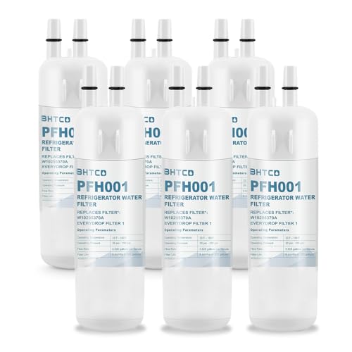 Image of Water Filter Replaces WRS325SDHZ / WRS325FDAM / WRS325SDHW / WRS325SDHB / WRS325FDAW / WRS325FDAB / WRS325SDHV Model for Whirlpool Refrigerator- NSF Certified(6Pcs)