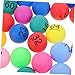 BESPORTBLE 40Pcs Numbered Bingo Balls Interactive Raffle Game Accessories for Parties Birthdays and Events Effortless Draw with Vibrant Plastic Balls