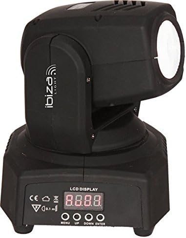 Ibiza Light 10W White LED Beam Moving Head DJ Disco Lighting Effect