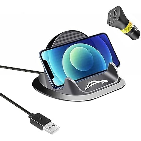 Wireless Charger Charging pad,POLMXS Wireless car Charger Mount 15W Fast Wireless Phone Charger Wireless Charging Stand Non Slip Charger pad Cell Phone Holder Charger galaxy21/20S9S10S8 Note10 (C9) Cover