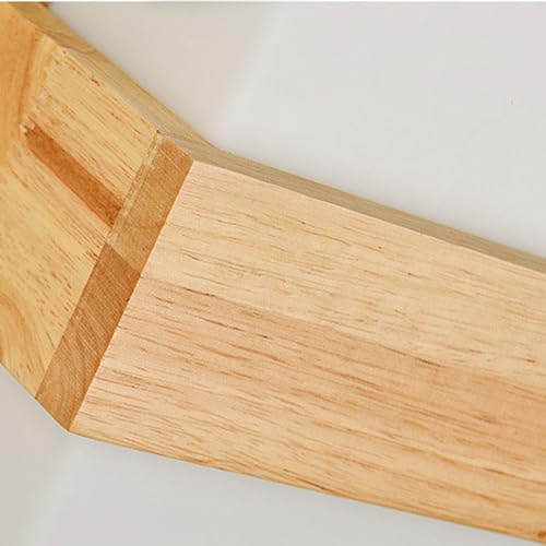 Lámpara de pared de madera para pasillo y comedor acogedor 8