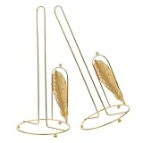 Structure robuste : fabriqué en fer, ce porte-essuie-tout offre stabilité et durabilité, idéal pour une utilisation prolongée comme porte-essuie-tout élégant sur votre plan de travail, élément de décoration de cuisine ou accessoire décoratif mignon