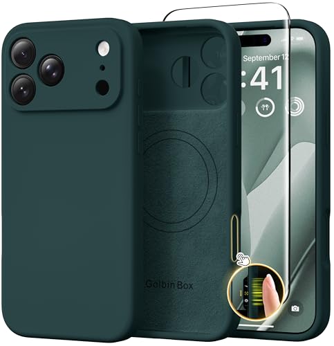 Image of GolbinBox Magnetic for iPhone 18 Pro Max Case /17 Pro Max Case, Olive Green