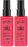 got2b got CURLZ Define & Protect Curl Spray 150ml, Frizz Protection, Curly Hair Spray (Pack of 2)