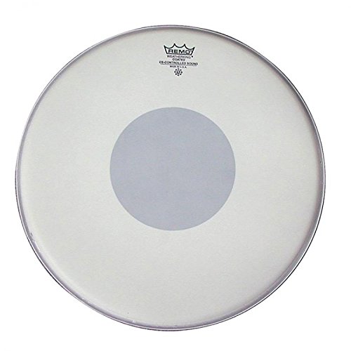Remo CS-0114-10 Controlled Sound Black Dot Coated pelle battente sabbiata da 14
