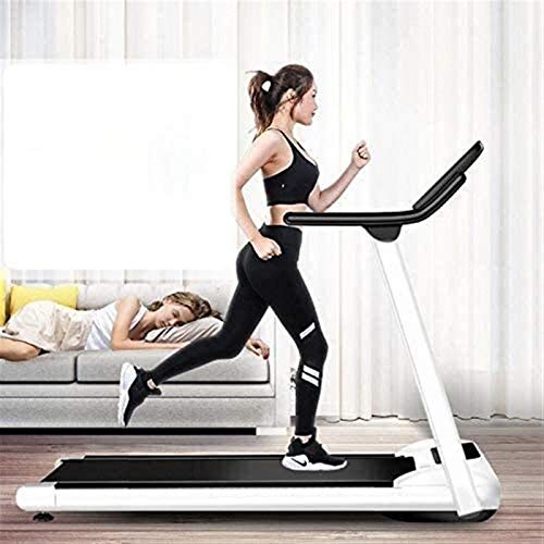 Image of Treadmill Home Walking Machine Small Multi Function Fitness Equipment Professional Roller Design at The Bottom for Home and Gym Running Mac