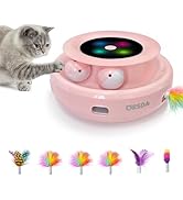Amazon | 猫おもちゃ 電動 ORSDA 猫じゃらし 自動 猫ボール 2in1一体式