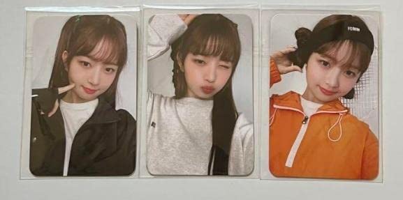 Amazon.co.jp: ive レイ FCMM トレカ 3枚セット : おもちゃ