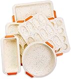 🍰【Verschiedene Anwendungen】Mit diesem silikon backform set können Sie unkompliziertes verschiedene Form herstellen kuchen oder Brot in der heimischen Küche. Ein tolles Gadget für Geburtstagsfeiern, Valentinstag, Freunde sammeln und andere Feste und Anlässe.