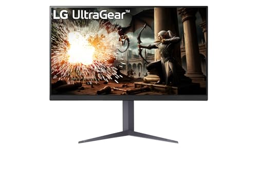 LG Ultragear™ 32GS75Q-B.AEU Ecran PC Gaming 32' - Dalle IPS résolution QHD (2560x1440), 1ms 180Hz, DisplayHDR™ 400, sRGB99% (CIE1931), AMD FreeSync, Compatible NVIDIA G-Sync