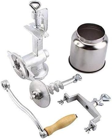 Manual Corn Grinder Maker Wheat Grain Nut Mill Cast Iron Kitchen Tool