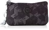Mono robot de metal Kipling Creatividad L, Accesorio Billetera de Viaje para Mujer, Rejilla misteriosa, Talla única