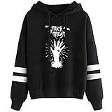 mujeres camisetas manga larga manga larga de las mujeres de moda sudaderas mujer baratas invierno otoño ropa de mujer tapa blanca pullover sudadera stranger things niña sudadera stranger things 3 mujer corta sudadera con capucha chica deportivo impresión sudadera cortita chaqueta hoodies suéter niña sudaderas con capucha stranger things season 3 sudadera casual con capucha y top deportivo casual chicas hoodies sudadera con capucha letra roja demogorgon days manga para chicas y mujeres