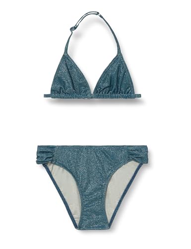 Haute pression Mädchen Za9050 Bikini-Set, Blaugrün, 8 Jahre