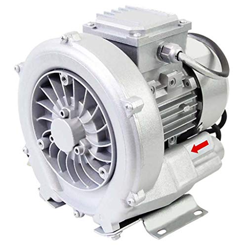 Blower Wmarking UK High-pressure vortex fan, blowing and suction, all copper motor, 2 energy consumption, aluminum shell silent centrifugal, industrial outdoor 220V/380V, motor speed 2980 rev/min