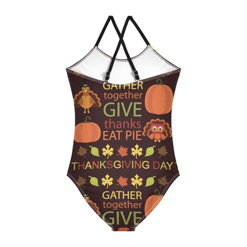 Image of Ollabaky Girls One Piece Swimsuit Bathing Suit Beachwear