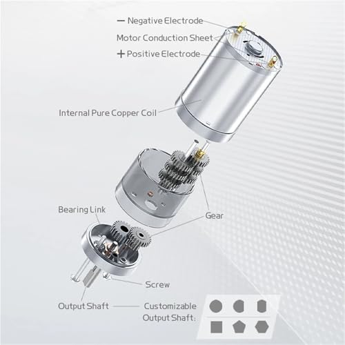 Moteur à engrenages JGA25-370 mécanique de précision 24V commutable - 6