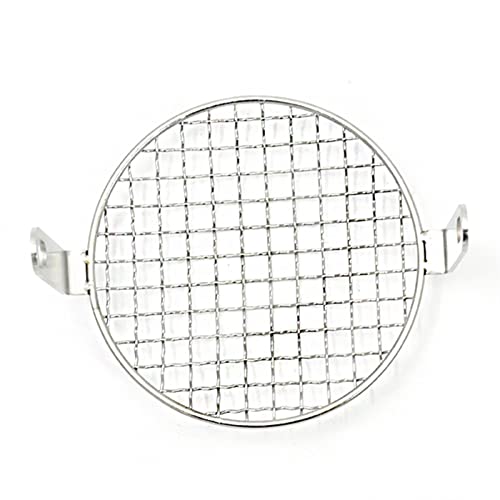 Grille de phares de moto en acier inoxydable pour éviter la casse du verre en voyage