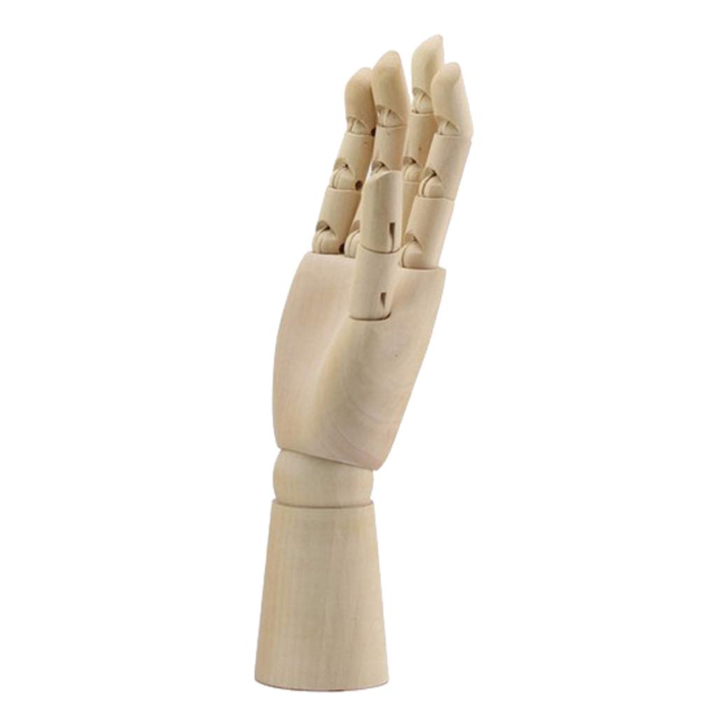 5 Set 18cm Holz Schaufensterpuppe Hände Kinder Rechtshänder Modell Skizzieren Zeichnen Hand