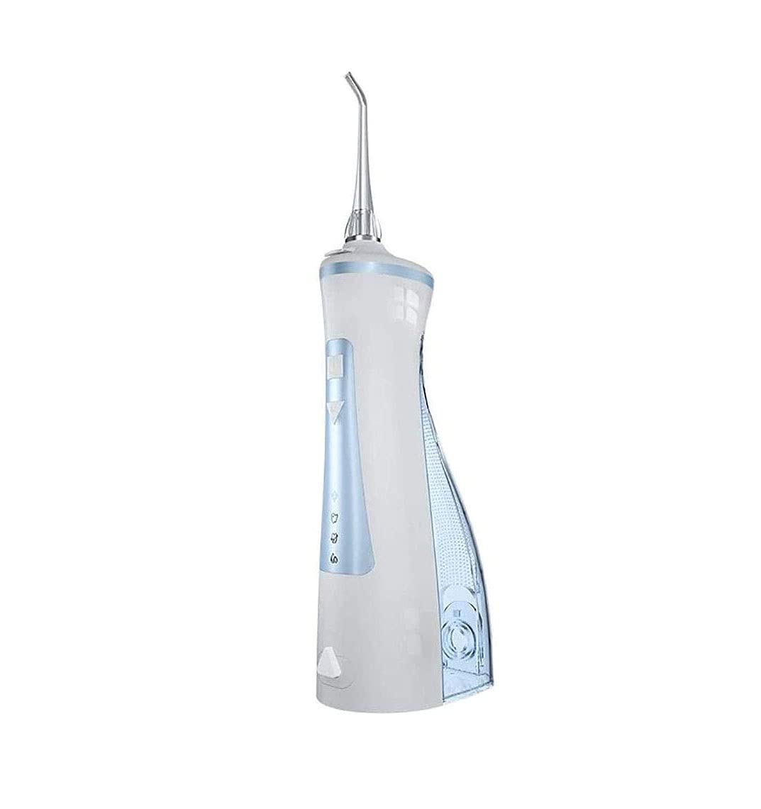 Water Flosser Portable Dental Oral Irrigator with 4 Modes 4 Replaceable Jet Tips Rechargeable IPX7 Waterproof Teeth Cleaner